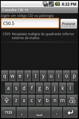 Consulta CID 10 android App screenshot 0